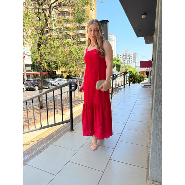 Vestido Camille Vermelho