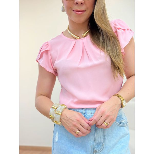 Blusa Lara Rosa
