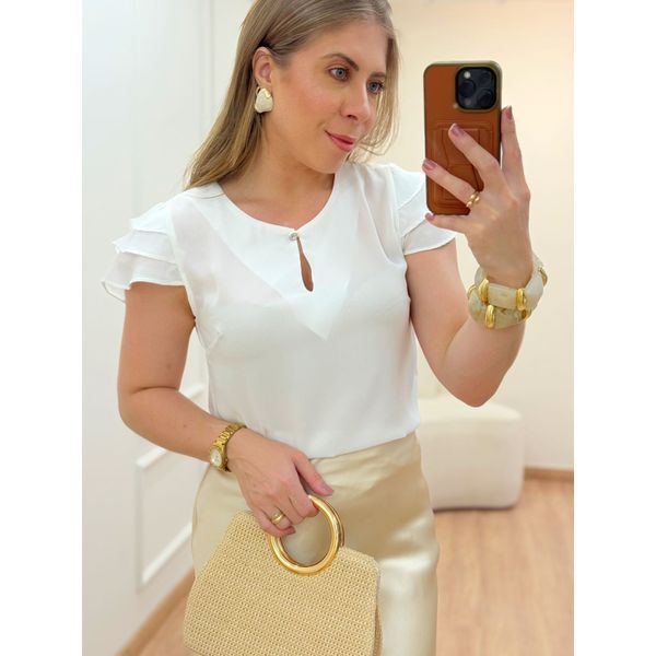 Blusa Joana Branca
