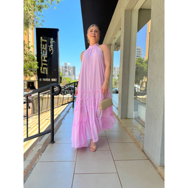 Vestido Aura Rosa