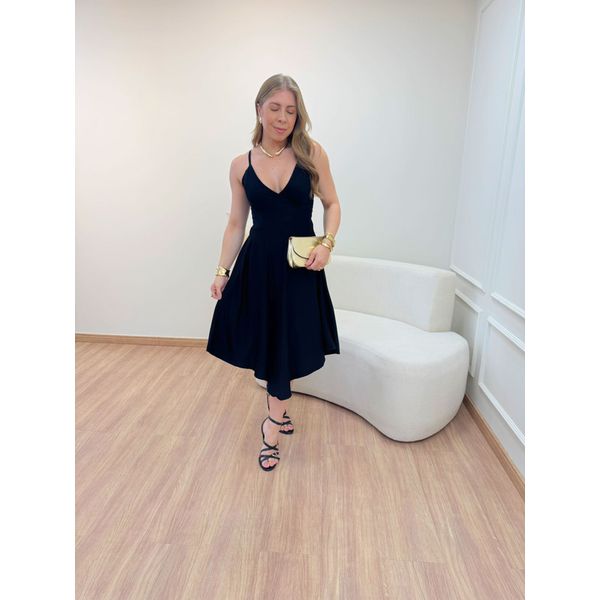 Vestido Lupita Preto