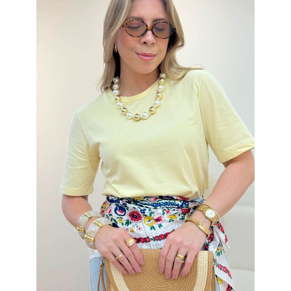 T-shirt Nara Amarela