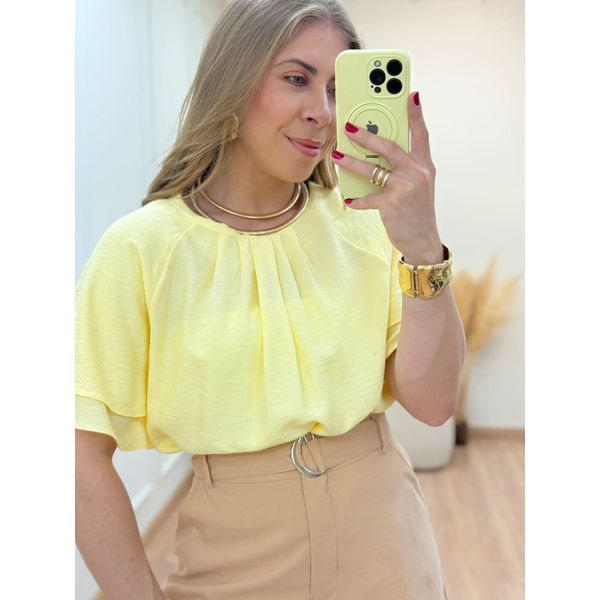 Blusa Nanci Amarela