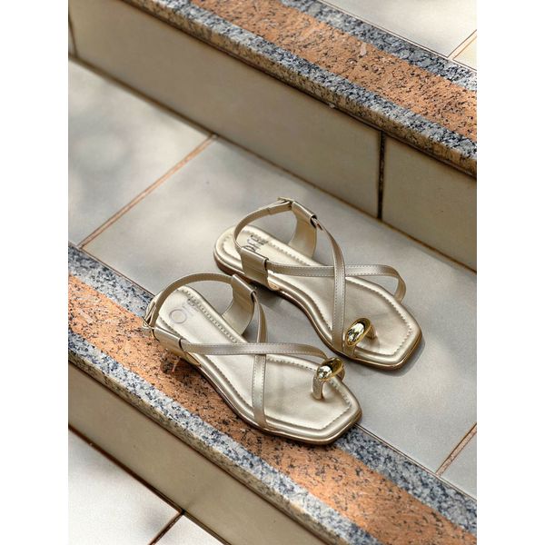 Sandália Julia Dourada