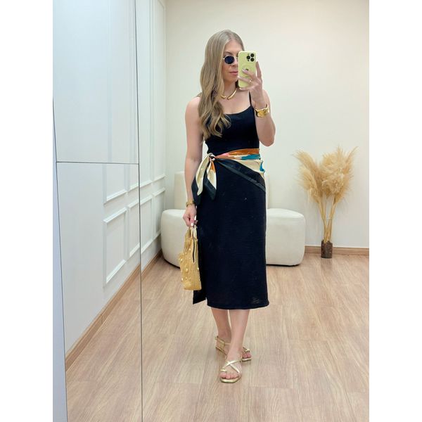 Vestido Agata Preto