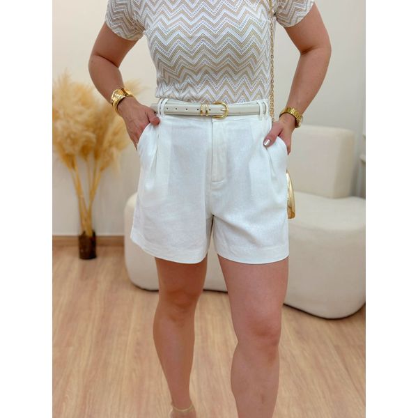 Shorts Diana Branco