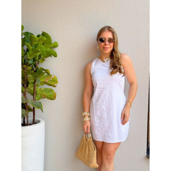 Vestido Lese Branco