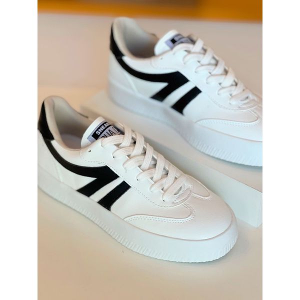 Tênis Essential Branco/preto