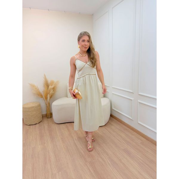 Vestido Carlota Linho