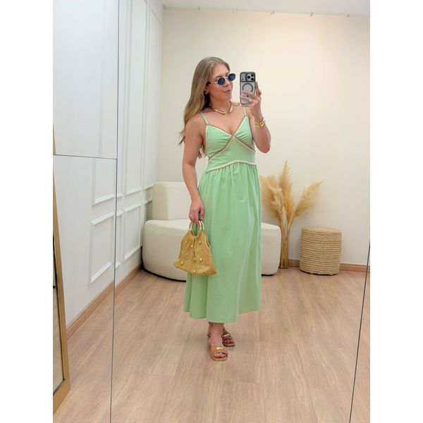 Vestido Carlota Verde