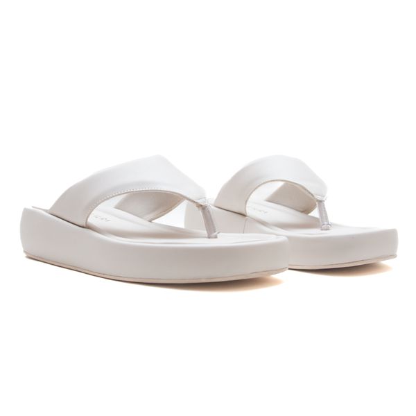 Sandália Flatform - Chiara -Off White