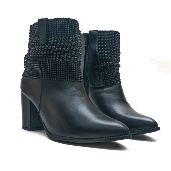 Bota Cano Curto C ntia Preta ANALAURACALCADOS