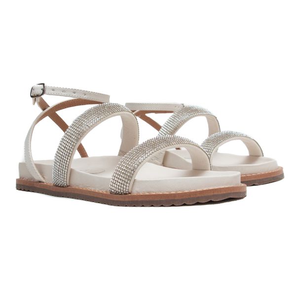 Sandália Papete - Ellen, Off White