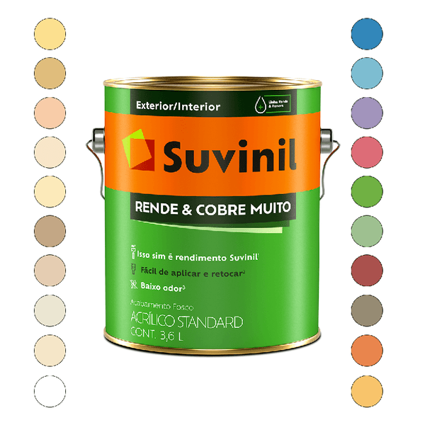 TINTA FOSCO RENDE E COBRE MUITO CAMURÇA 3,6LT
