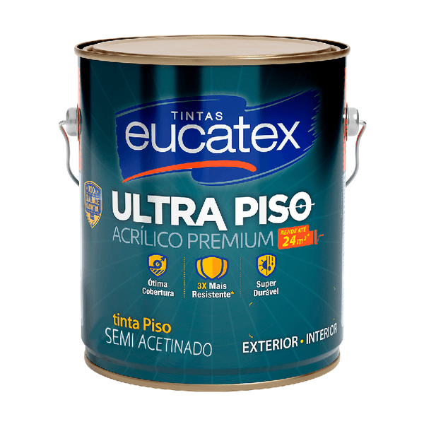 TINTA ULTRA PISO PREMIUM ACRÍLICO COR CONCRETO 3,6LT