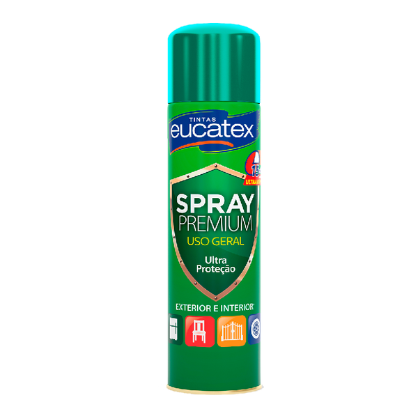 TINTA SPRAY PREMIUM METALIZADO 102 VERDE 400ML