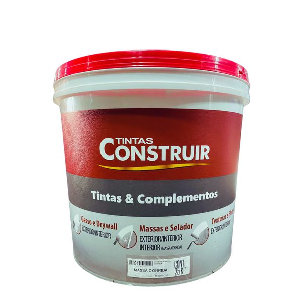 BALDE MASSA CORRIDA PVA 25KG CONSTRUIR