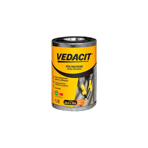 FITA MULTIUSO VEDACIT 20CM X 10X 1,00MM