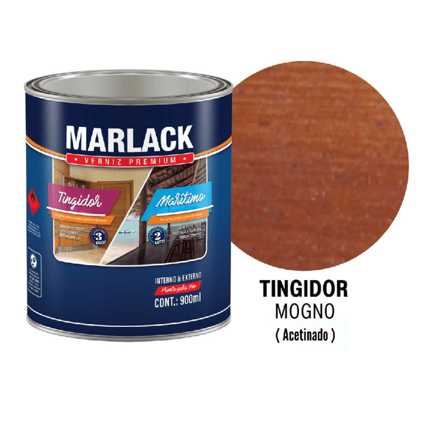 VERNIZ TINGIDOR MOGNO ACETINADO 900ML