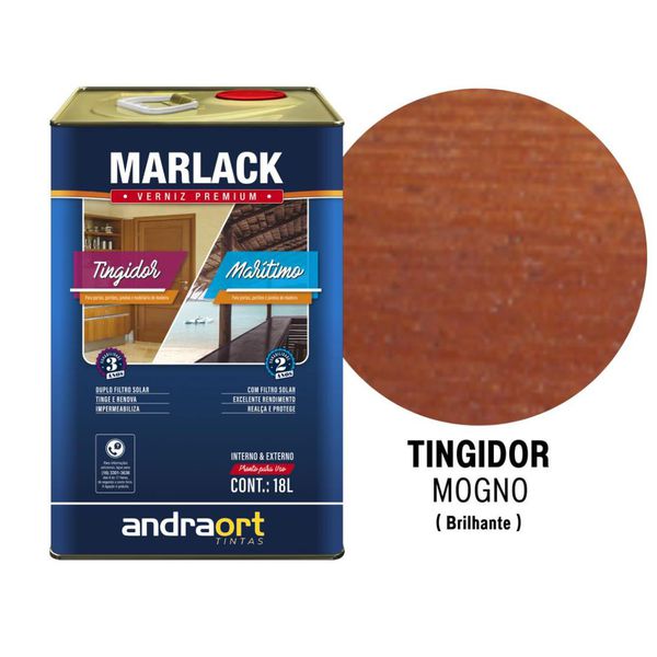 VERNIZ TINGIDOR MOGNO BRILHANTE 18LT