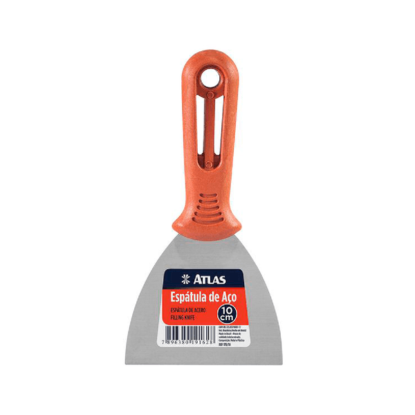 ESPÁTULA DE AÇO CARBONO 10cm 175/10 ATLAS