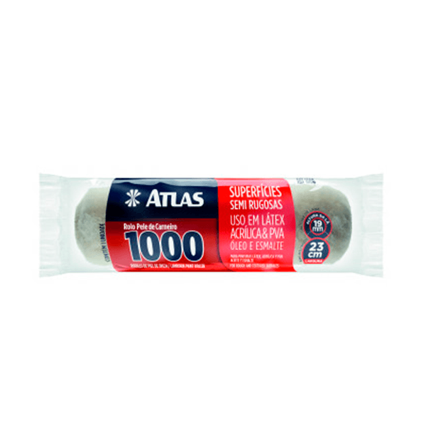 ROLO DE PINTURA PELE DE CARNEIRO 1000 23CM ATLAS