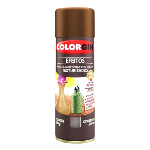 TINTA SPRAY USO GERAL BRANCO RÁPIDO REFRIGERADOR 51001 COLORGIN 350ML