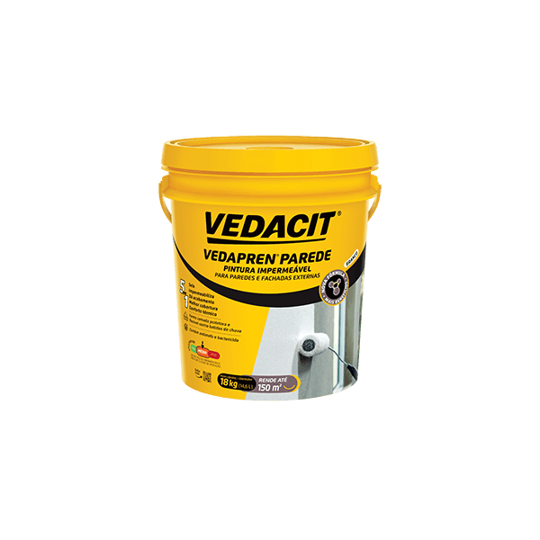 VEDAPREN PAREDE BRANCO BALDE 18 KG