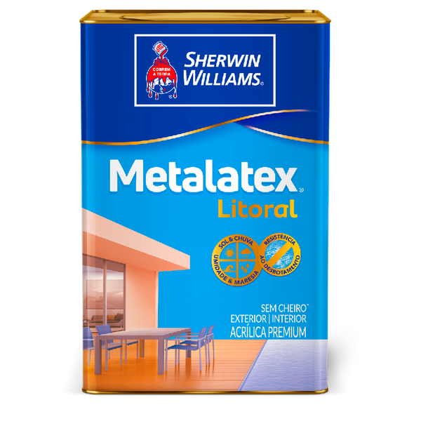 METALATEX LITORAL ACETINADO BRANCO 18L