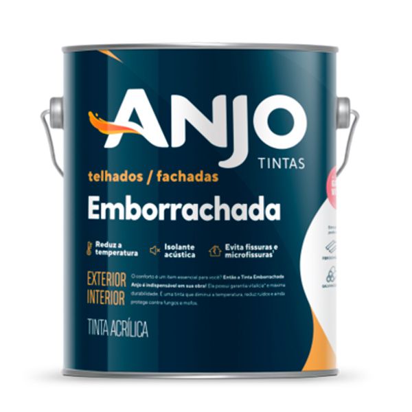 ANJO TINTA EMBORRACHADA BRANCA 3,6L