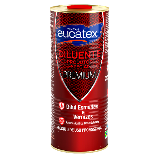 AGUARRÁS SOLVENTE DILUENTE PARA ESMALTE E VERNIZ 900ML