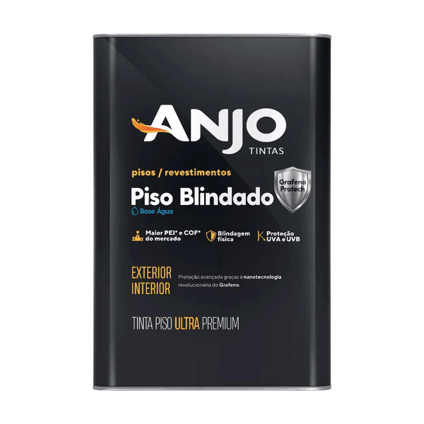 PISO BLINDADO GRAFENO PROTECH CINZA CHUMBO BASE ÁGUA 16L