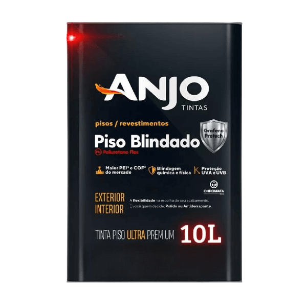 PISO BLINDADO GRAFENO PROTECH VERNIZ PU POLIDO 10L