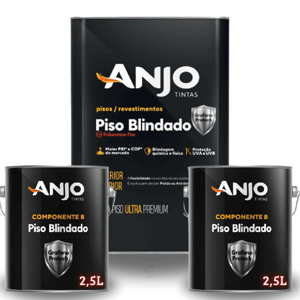 PISO BLINDADO GRAFENO PROTECH VERNIZPUPOLIDO10L+COMP. B 2,5L
