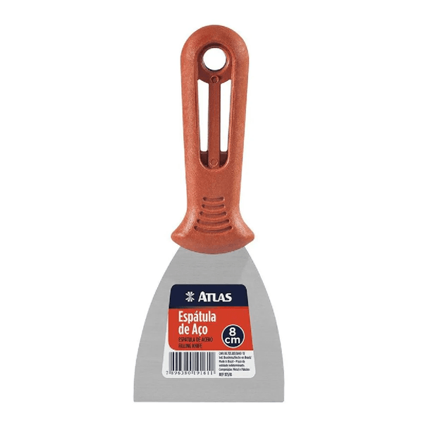 ESPÁTULA FLEXÍVEL AÇO CARBONO 8cm 175/8 ATLAS