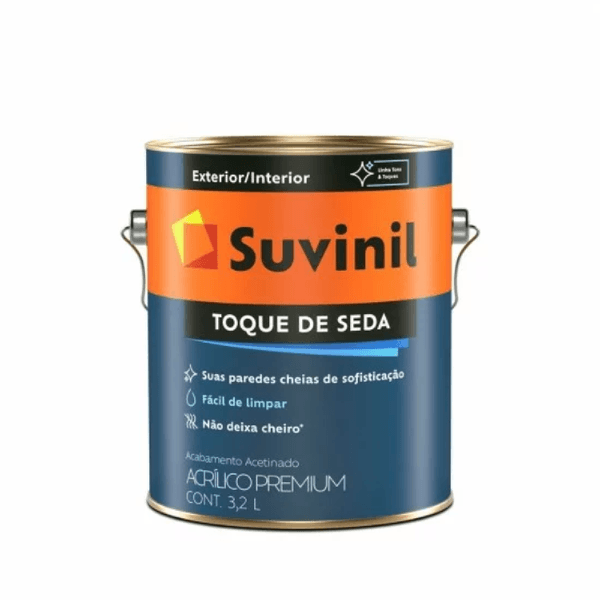 SUVINIL ACRILICO PREMIUM TOQUE SEDA ACETINADO B2 3,2L