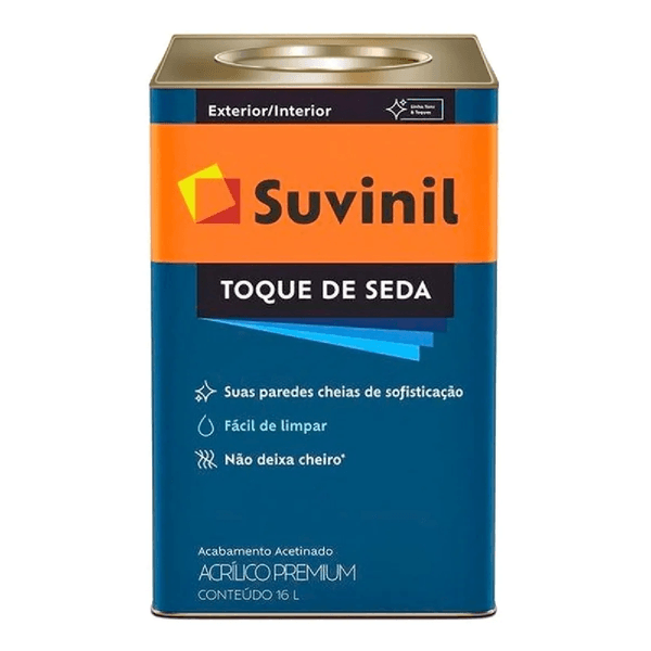 SUVINIL ACRILICO PREMIUM TOQUE SEDA ACETINADO B2 16L