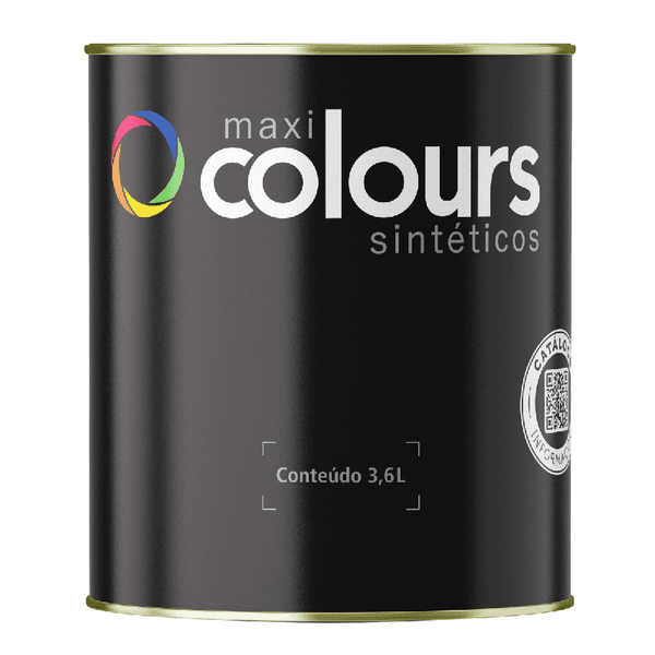 MAXI COLOURS BRANCO ACABAMENTO ESMALTE 3,6L