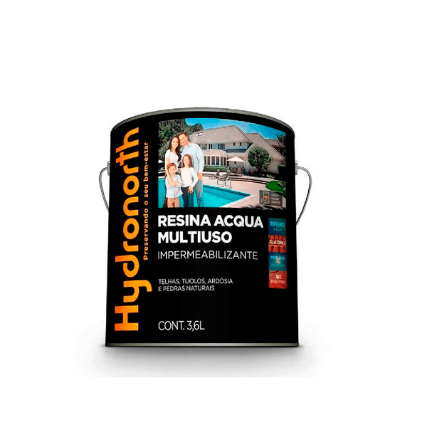 RESINA ACQUA BASE D'ÁGUA BRANCA HYDRONORTH 18LT