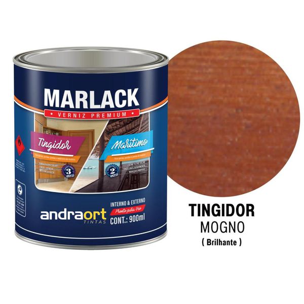 VERNIZ TINGIDOR MOGNO BRILHANTE 900ML