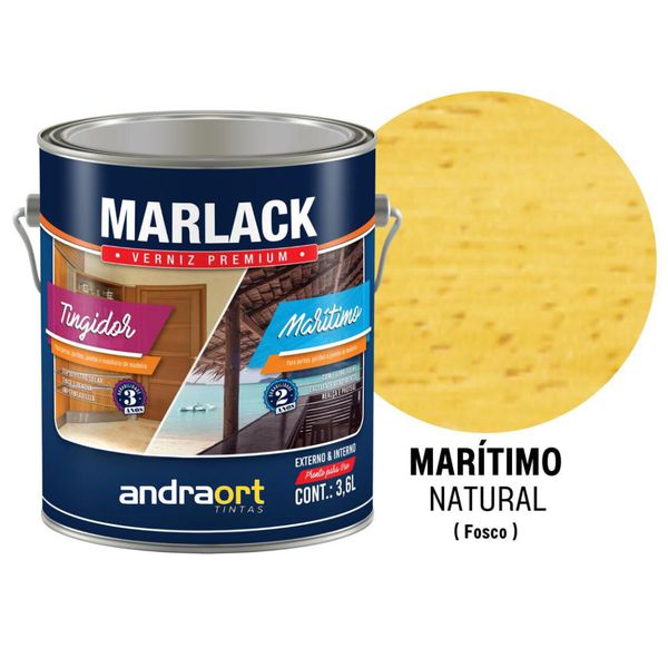MARLACK VERNIZ MARITIMO FOSCO 3,6LT