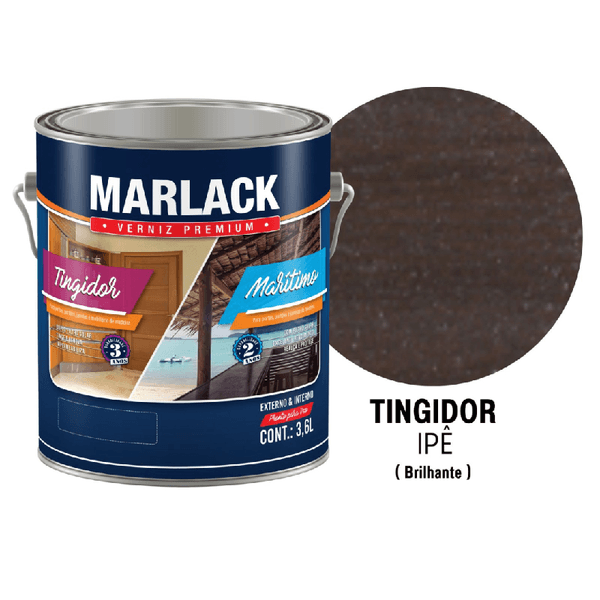 VERNIZ TINGIDOR IPÊ BRILHANTE 3,6LT