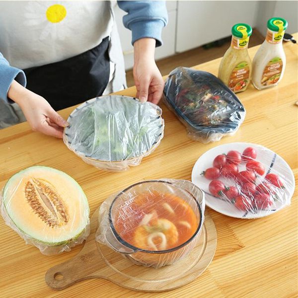 Saco Plástico Capa Protetora Descartável Para Alimentos