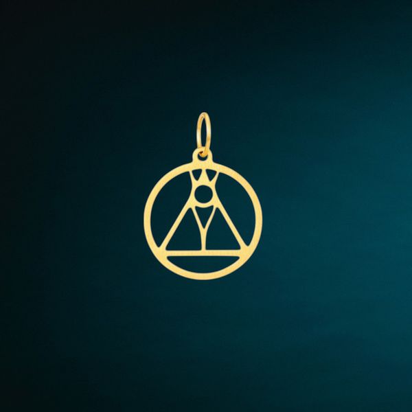 Medalha Nossa Senhora da Aparecida em Ouro 18k