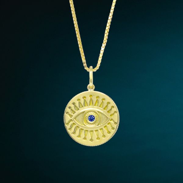 Medalha Olho Grego ou Turco