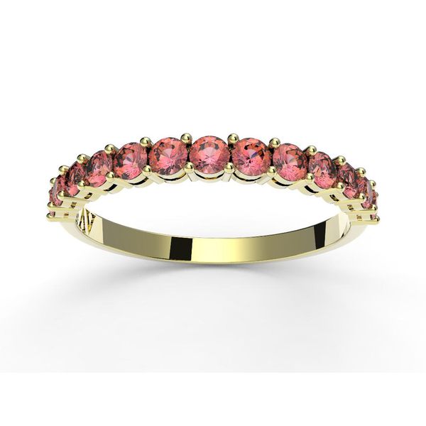 Meia Aliança de Rubi