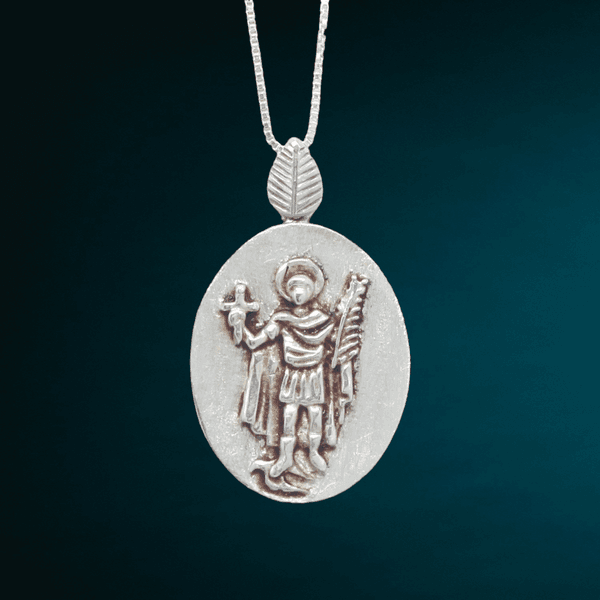 Medalha Santo Expedito em Prata 925