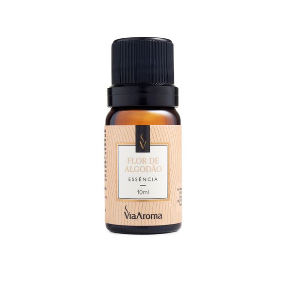 ESSENCIA VIA AROMA 10ML CLASSICA FLOR DE ALGODAO