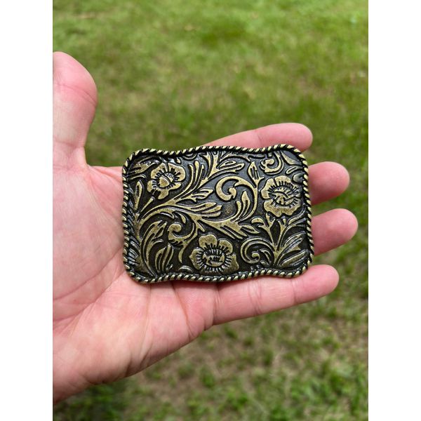 FIVELA COUNTRY FLORAL QUADRADA OURO VELHO