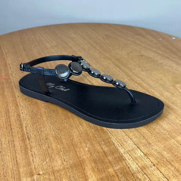 Rasteirinha Feminina A.B Preta